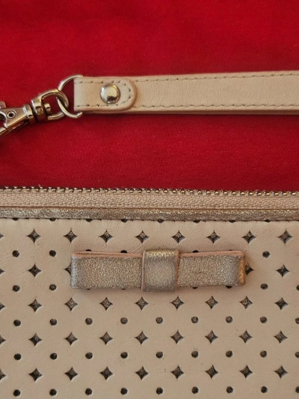 Vintage Anteprima Ladies Wristlet Wallet Purse Clutch Pink Leather Cardholder - Picture 7 of 12